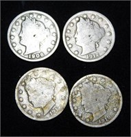 4-V Nickels U.S. Coins
