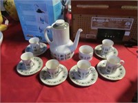 Royal Doulton tea set, Tapistry