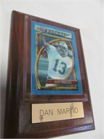 Dan Marino sports plaque