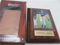 Chipper Jones sports plaque