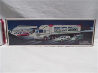 Hess toy truck & racers