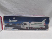 Hess toy truck & space shuttle w. satelite