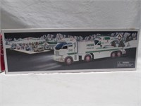 Hess toy truck & helicopter