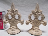 Cast iron fleur-de-lis