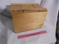 Carter Burgess wood box
