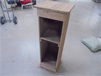 Barn wood shelf