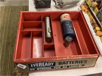 EVEREADY BATTERIES SHOP DISPLAY & CONTENTS
