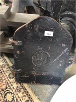 CAST IRON "WESTINGHOUSE BRAKE & SIGNAL CO." PLATE