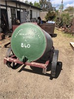 COXONS FOUNDRY WATER CART ON WHEELS WITH