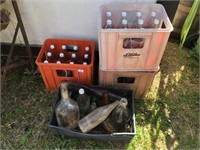 3 X CRATES OF SLADES SOFT DRINKS & TUB OF BOTTLES