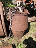GOLD MINING BUCKET-MAKE A GREAT FIRE PIT