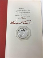 Franklin Mint Florida Seminole Medal .999