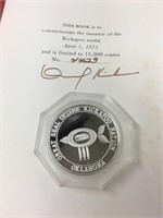Franklin Mint Kickapoo Medal .999