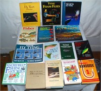 ASSORTMENT OF BOOKS ON FLY FISHING & MISC.