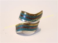 STERLING SILVER INLAY RING