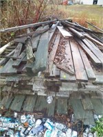 Used Lumber Pile