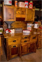 Awesome Hoosier cabinet 67' t x 23" x 48"