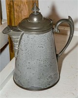 Coffee pot 12" t - lid not attached