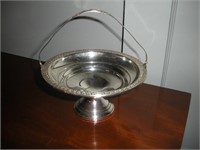 Sterling Silver Footed Candy Dish 6"