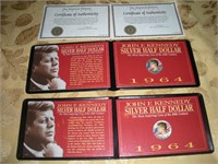 American Historic Society Kennedy Color Silver