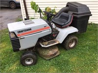 CRAFTSMAN II RIDE ON MOWER WITH BAGGER
