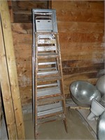 3 - Step Ladders -2 Aluminum, 1 Wood