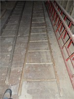 1 - 16 Ft Section of Wooden Ladder