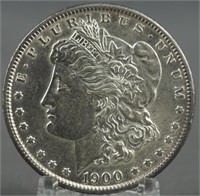1900 Morgan BU Silver Dollar