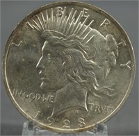 1923 Peace BU Silver Dollar