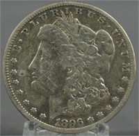 1896-S Morgan Silver Dollar  Semi Key Date