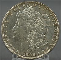 1898 Morgan Unc. Silver Dollar