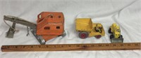 Hubley Crane and other toys