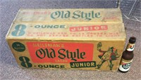 35-Old Style 8 Ounce Junior Bottles w/Box