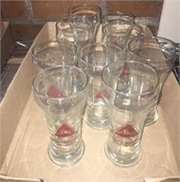 9-Blatz Beer Glasses-different sizes