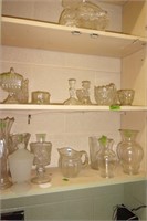 Cabinet of glassware