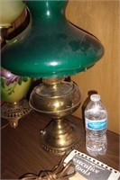 Brass electric lamp