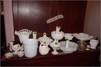 White and milkglass lot