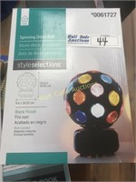 Spinning Disco Ball (New In Box)