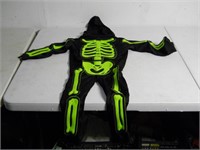 Glow in the dark skeleton costume ~ child, small