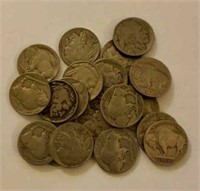 (20) U.S Buffalo Nickels