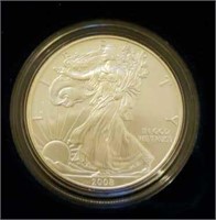 2008-W American Eagle Silver Dollar