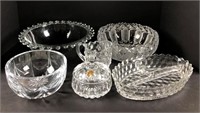 Selection of Crystal Bowls & More