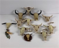 Miniature Longhorn Skulls