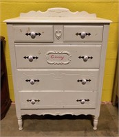 Farmhouse Style Chest of Drawers