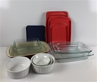 Selection of Glass Bakeware
