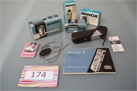 Minox B Camera with Owners Manuel & Leather Case