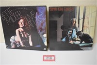 Carole King and Bette Midler Albums