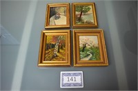 Four Small Paintings