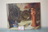 Rudolph Colao Signed Oil on Board