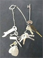 Old Keys On  A  Chain